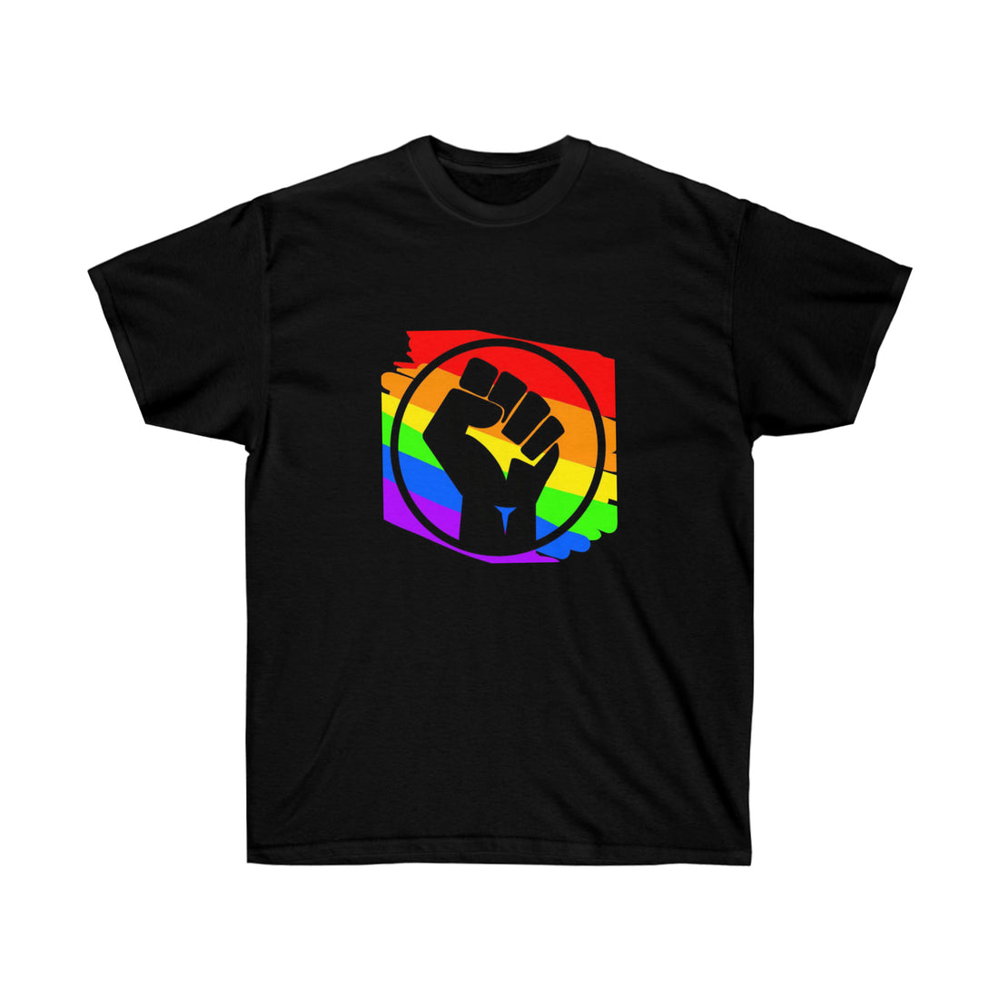 Gay Pride Fist T-Shirt - Unisex Ultra Cotton Tee | Pride T-Shirt | Pride Month