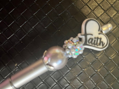 Faith-Based, Spiritual Inspired Pens - Custom Beaded Pen, Themed Pens, Fancy Pens, Pen Collector