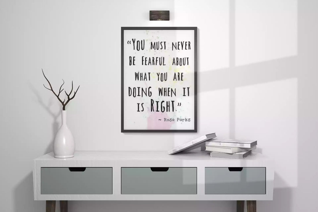 Rosa Parks Quote,Black History Poster,Rosa Parks,Wall Decor,Rosa Parks Poster, Civil Rights Poster