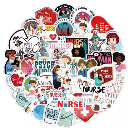 Stickers for Nurses, Nurses, Nurse Sticker Bundle, Nurse, Sticker Gifts, Gift for Nurses, Nursing, Medical Stickers