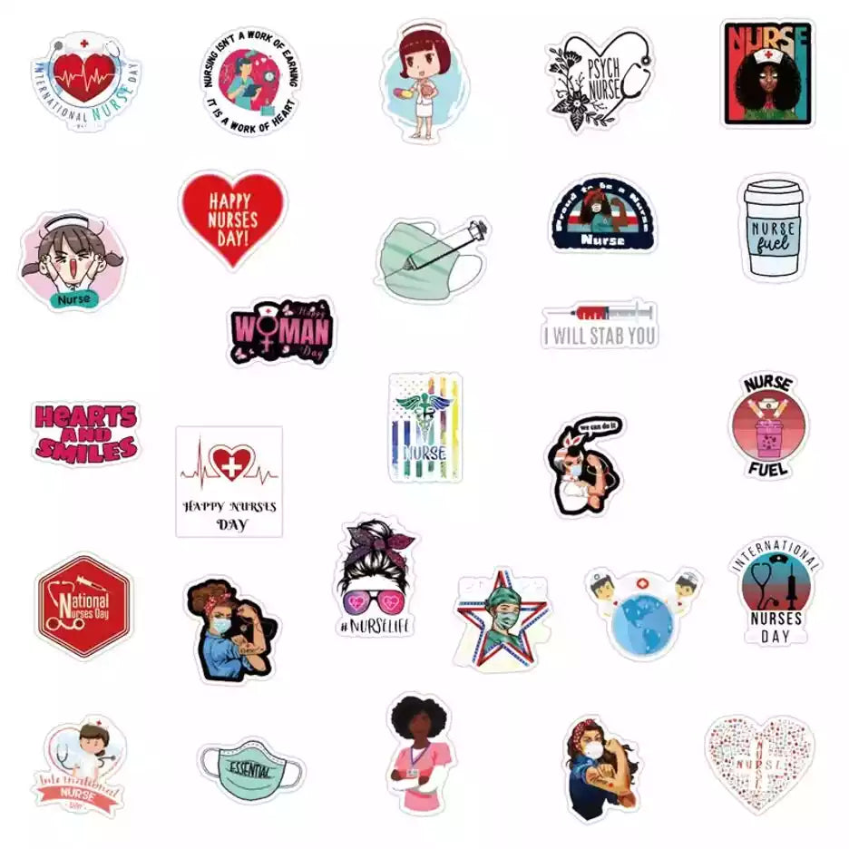 Stickers for Nurses, Nurses, Nurse Sticker Bundle, Nurse, Sticker