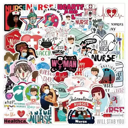 Stickers for Nurses, Nurses, Nurse Sticker Bundle, Nurse, Sticker Gifts, Gift for Nurses, Nursing, Medical Stickers