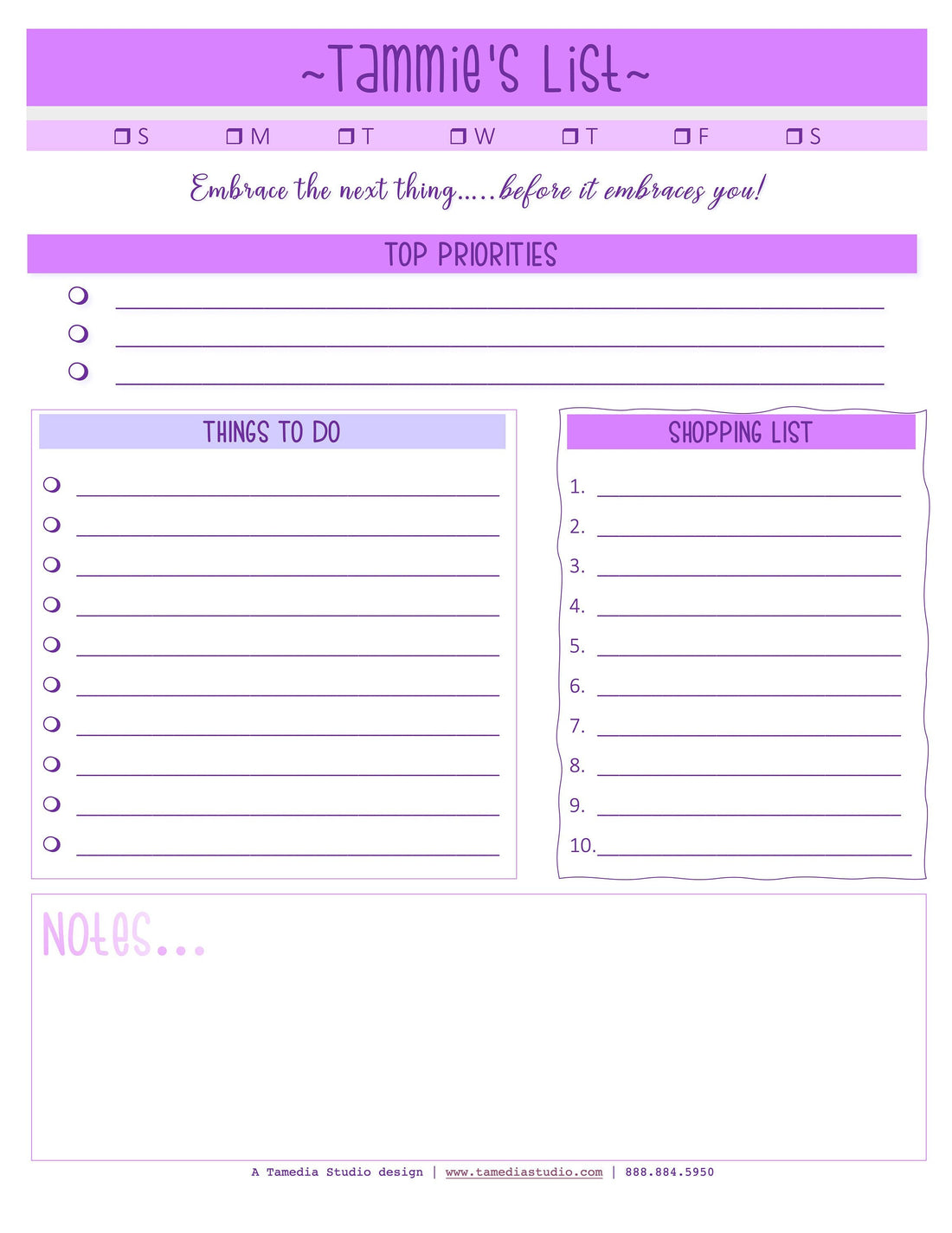 Personalized To Do List Notepad | To Do List | Customized Notepad |Things To Do List | Daily Organizer List | Free Stylus Pen Included