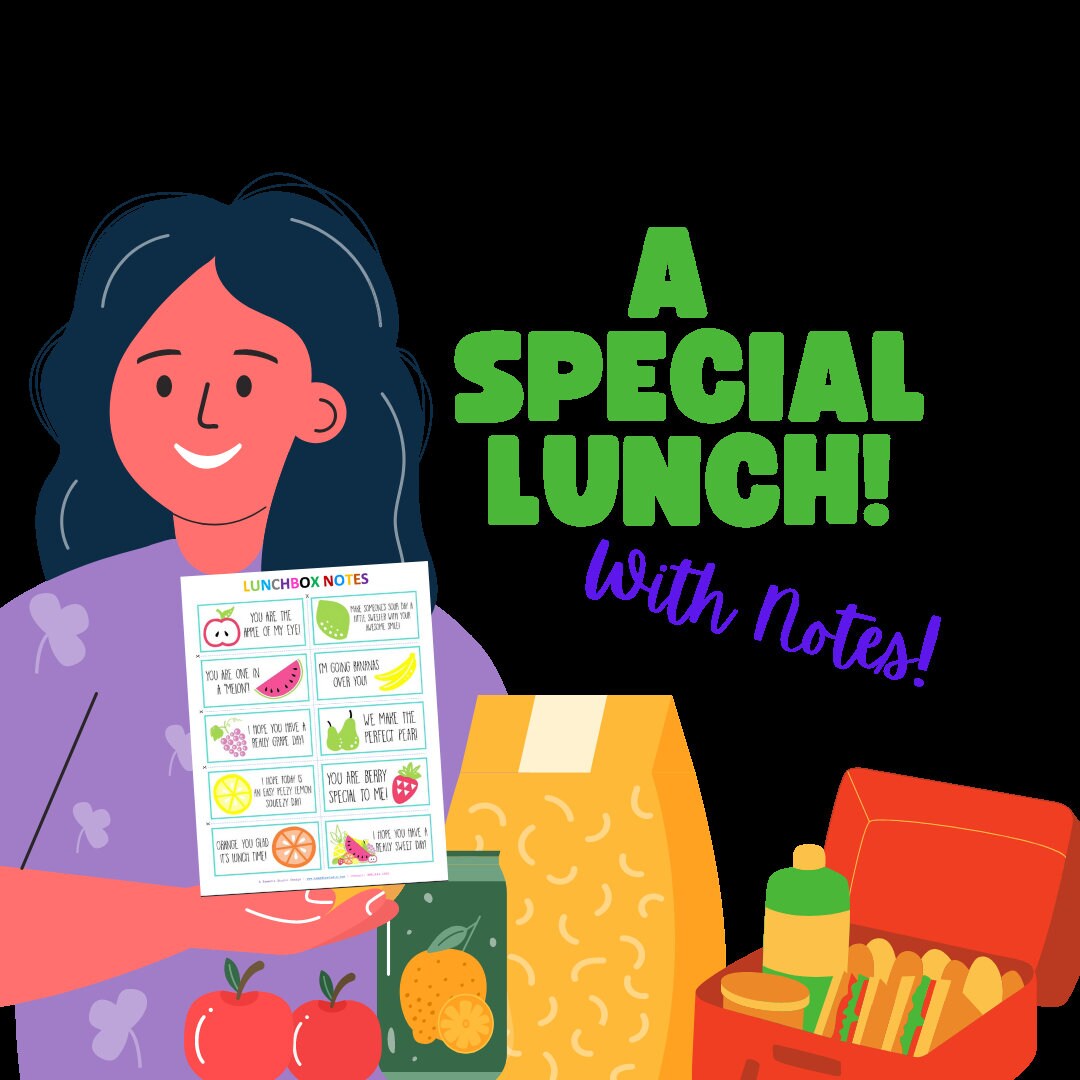Printable Lunch Box Notes/Back to School/Lunchbox Notes/Student School Notes/Instant Download