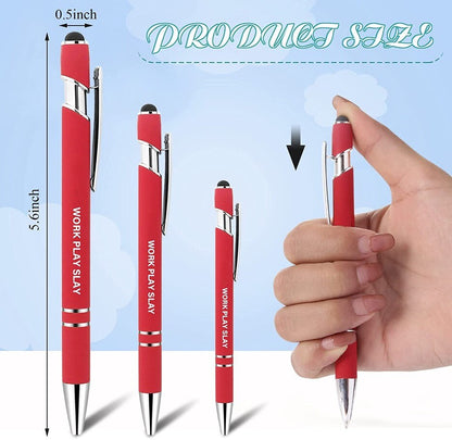 Stylus Pen | Gift for Writer | Stylus Pen with Quote |Ballpoint Pen Inspiration Gift | Pen with Stylus | Unscripted Pen | Quality Stylus Pen