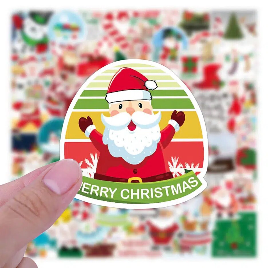 Waterproof Christmas Stickers