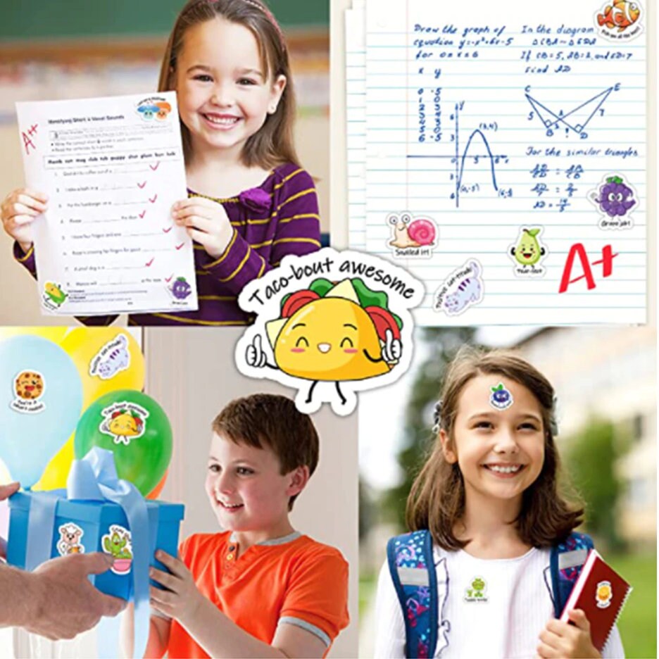 Kids Reward Stickers | Student Reward Sticker Bundle | Gifts for Teachers | Motivational Kids Stickers | Teacher Supplies | Teacher Gifts