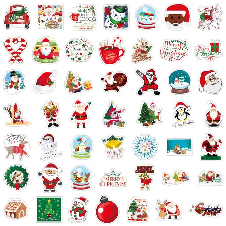 Waterproof Christmas Stickers