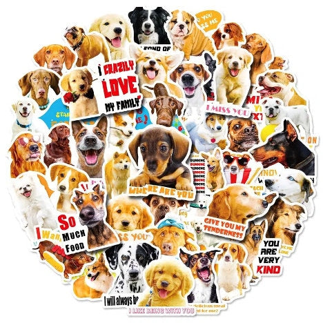 Dog Sticker Bundle | Dog Sticker Bundle | Stickers with Dogs | Stickers For Kids | Sticker Gifts | Dog Stickers with Quotes