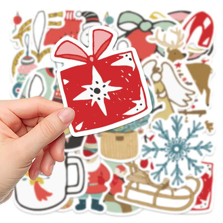 Waterproof Christmas Stickers