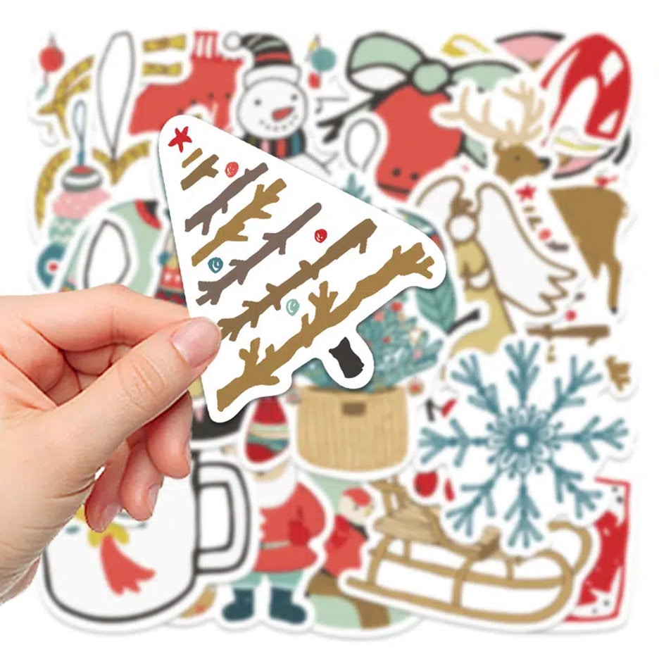 Waterproof Christmas Stickers