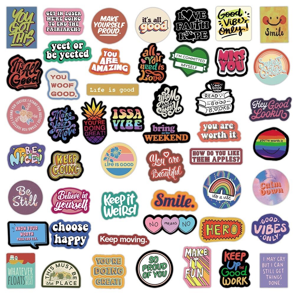 Self Love Stickers  Inspiration & Positivity Sticker Bundle