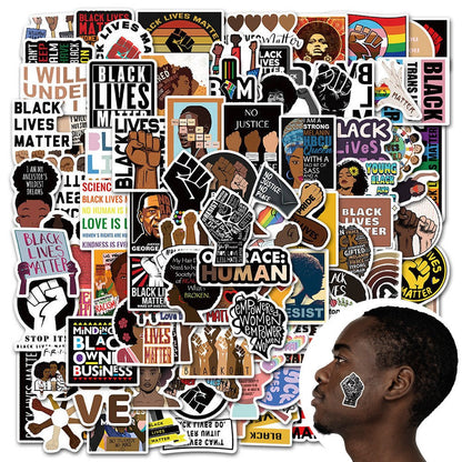 Black Lives Matter Stickers | BLM Sticker Decals | Black Pride Stickers | BLM Sticker Collection | BLM | Black History Stickers