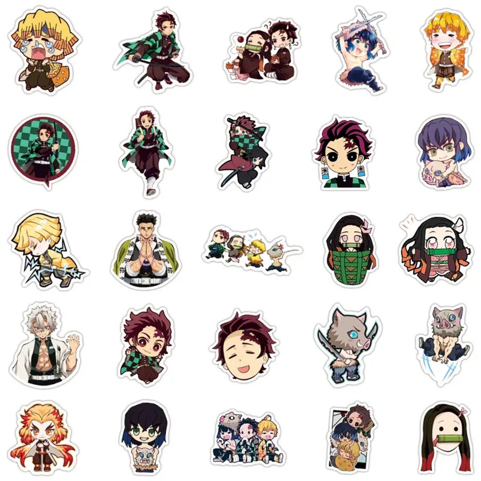 Waterproof Anime Stickers