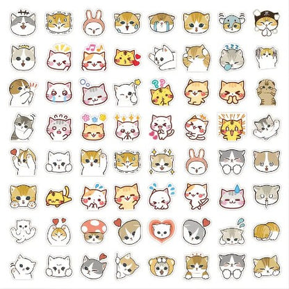 Variety Cat Stickers, Cat Stickers, Stickers for Cat Lovers, Cat Sticker Bundle, Cat Sticker Gifts