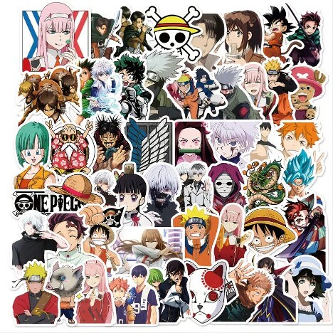 Waterproof Anime Stickers