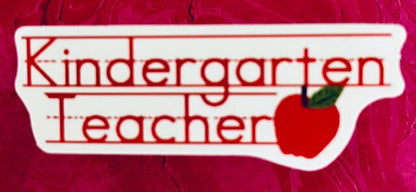 Teacher Stickers | School Subject Stickers | English | History | Kindergarten | Teachers