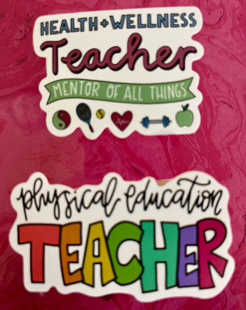 Teacher Stickers | School Subject Stickers | English | History | Kindergarten | Teachers