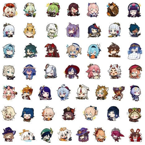 Chibi Kawaii Anime Stickers