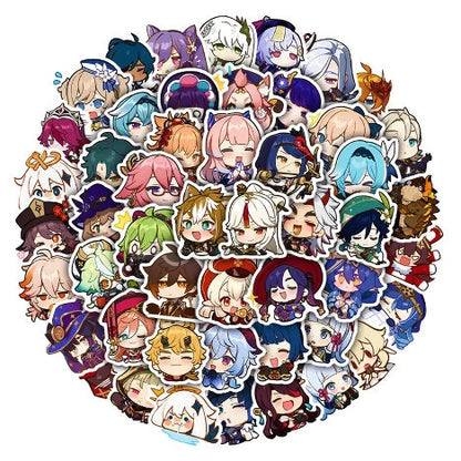 Chibi Kawaii Anime Stickers