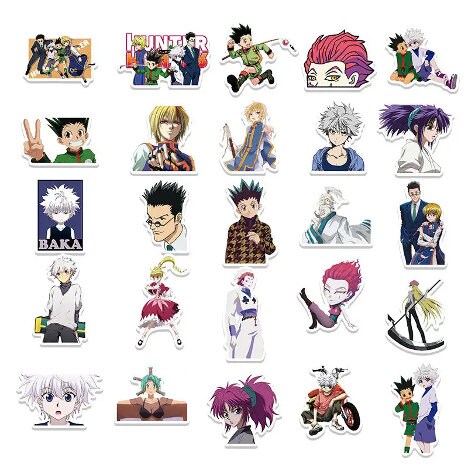 Waterproof Anime Stickers