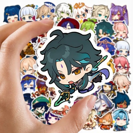 Chibi Kawaii Anime Stickers