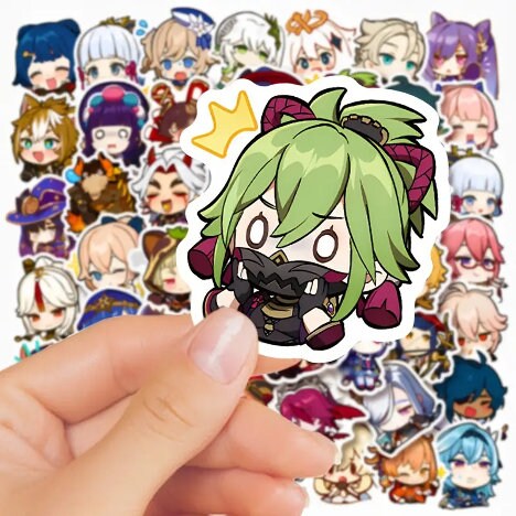 Chibi Kawaii Anime Stickers